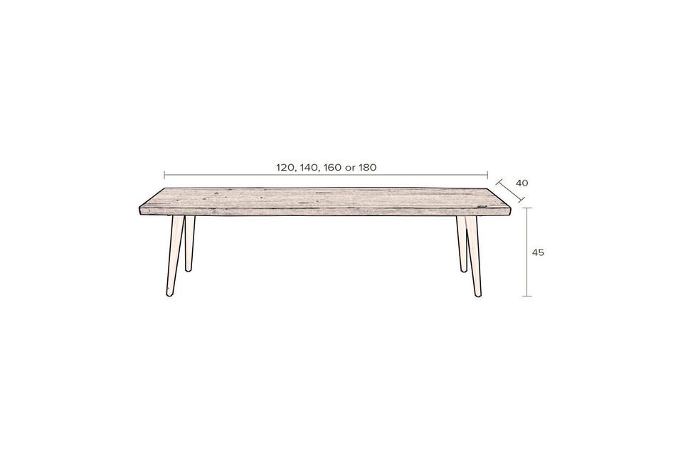 Alagon panchina 120 centimetri - 15