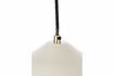 Miniatura Aysa, lampada a sospensione in alluminio beige 4