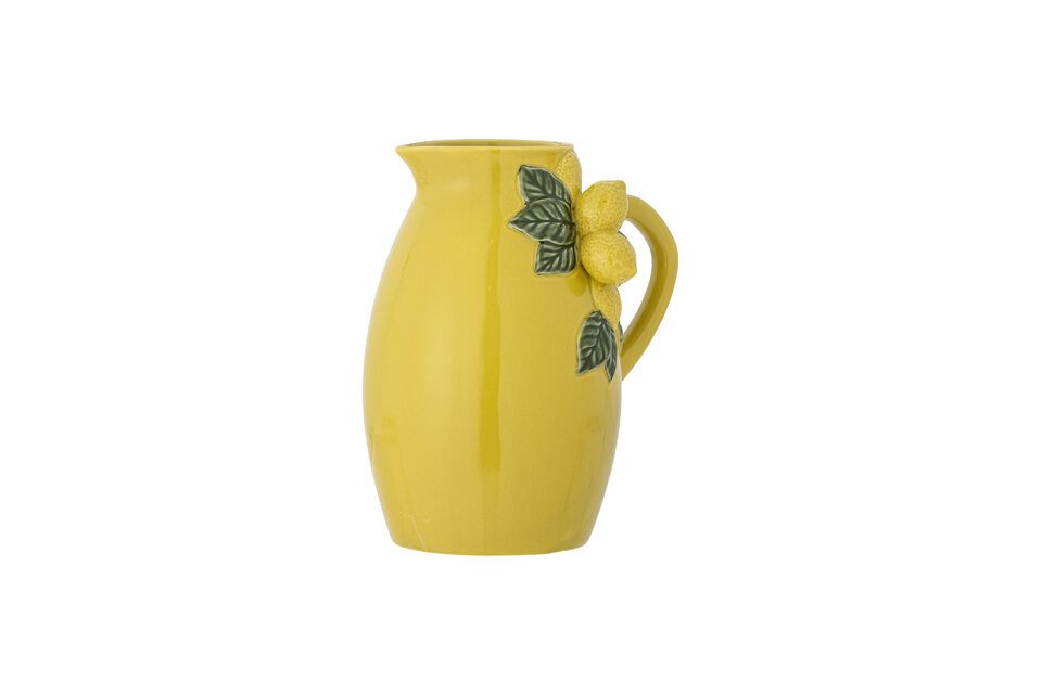 Brocca in gres giallo Limone Bloomingville