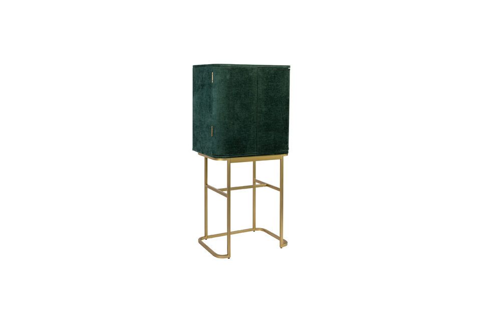 Cassettiera in legno verde Cabinet Bold Monkey