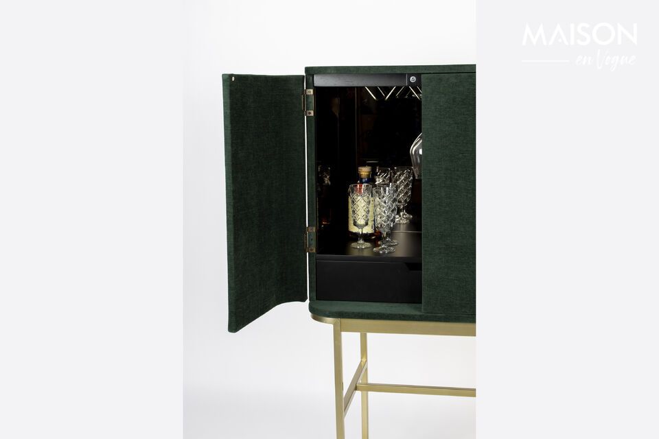 Cassettiera in legno verde Cabinet - 10