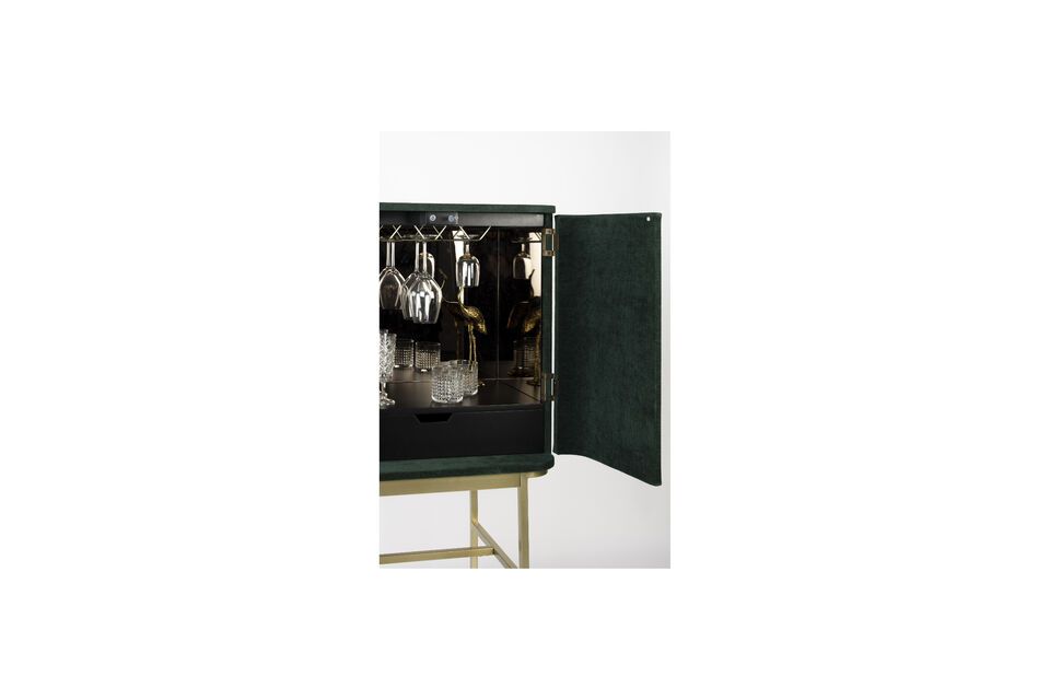 Cassettiera in legno verde Cabinet - 5