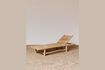 Miniatura Chaise longue in teak beige Bora-Bora 1