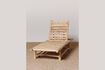 Miniatura Chaise longue in teak beige Bora-Bora 2