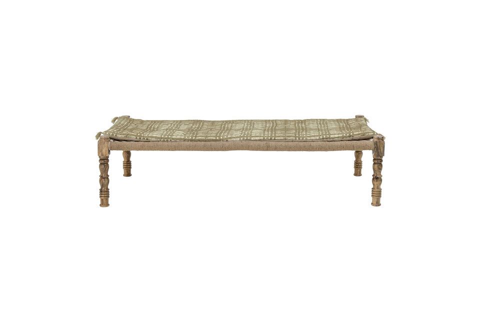 Chaise longue Paloma in legno di castagno e mango Bloomingville