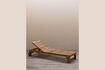 Miniatura Chaise longue Tirama in teak beige 1