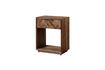 Miniatura Comodino Loket in teak marrone 1