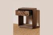 Miniatura Comodino Loket in teak marrone 4