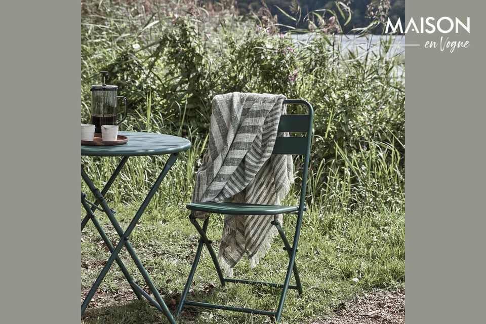 Comfort e stile con il vostro giaciglio in cotone verde.