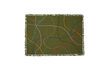 Miniatura Coperta in cotone verde Outline 4