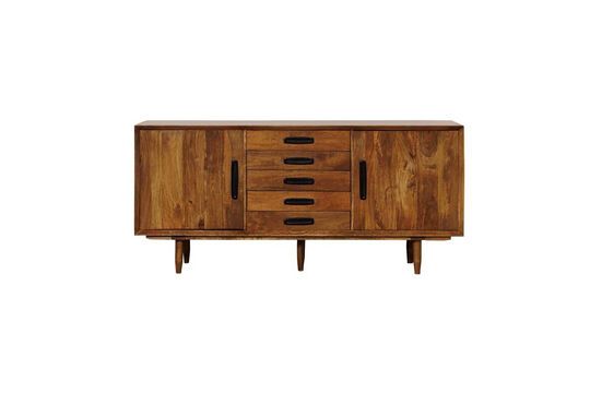 Credenza Amador in legno scuro Foto ritagliata