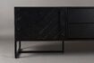 Miniatura Credenza bassa Class in legno nero 3