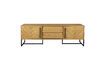 Miniatura Credenza bassa in legno di rovere Class 12