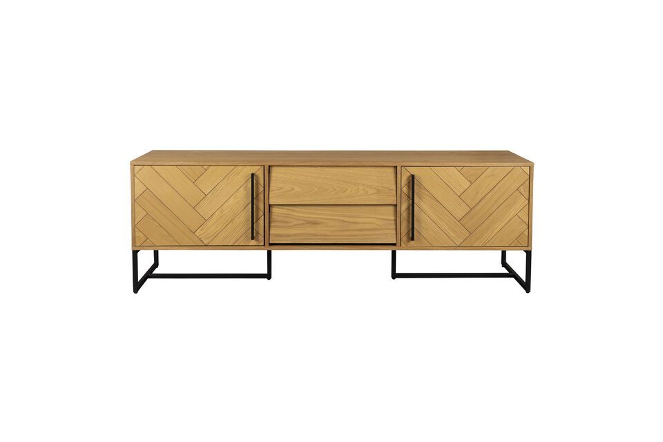 Credenza bassa in legno di rovere Class - 10