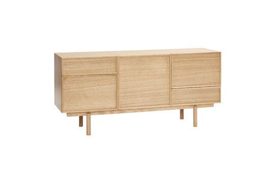 Credenza Cube impiallacciata rovere chiaro Foto ritagliata