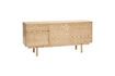 Miniatura Credenza Cube impiallacciata rovere chiaro 1