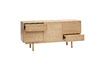 Miniatura Credenza Cube impiallacciata rovere chiaro 3