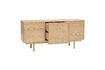 Miniatura Credenza Cube impiallacciata rovere chiaro 4