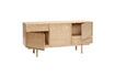 Miniatura Credenza Cube impiallacciata rovere chiaro 5