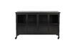 Miniatura Credenza Ferre in legno nero 1