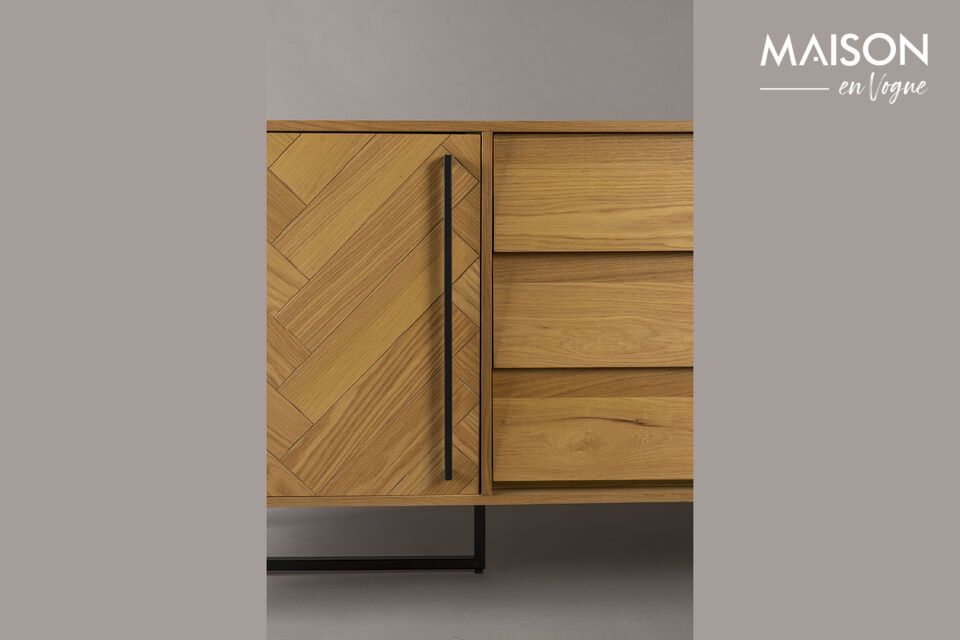 Credenza in legno di rovere Class - 8