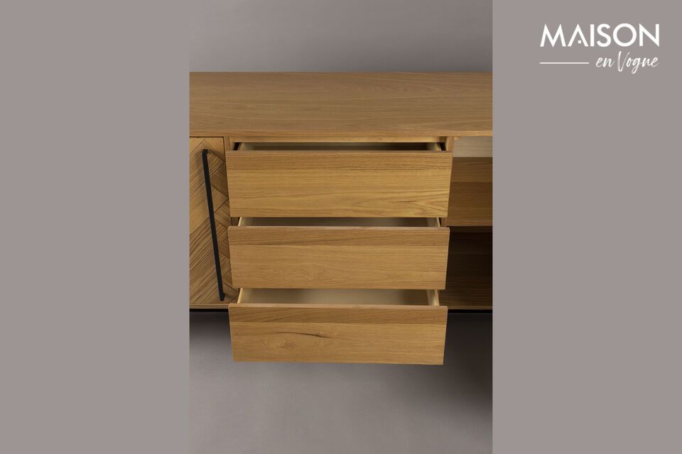 Credenza in legno di rovere Class - 10