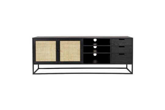 Credenza in legno nero Guuji