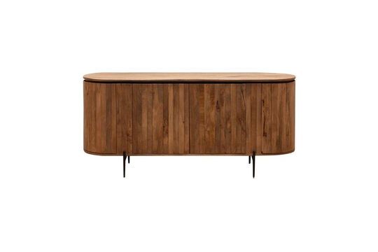 Credenza in legno scuro Porte Foto ritagliata