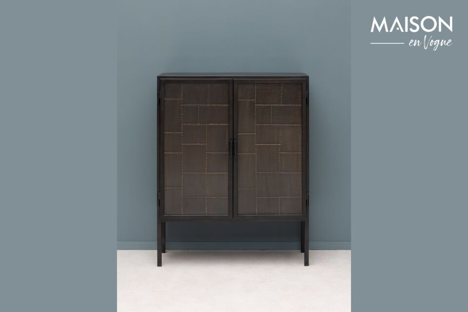 Credenza Pisani in metallo marrone Chehoma