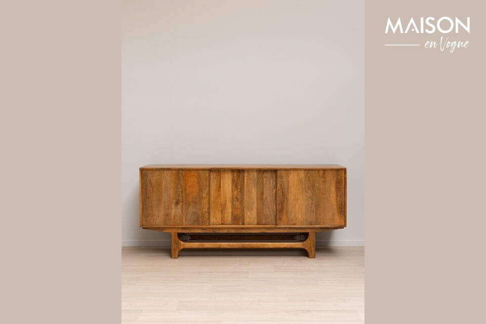 Credenza Swann in legno scuro Chehoma