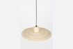 Miniatura Lampada a sospensione Balance in rattan beige 7