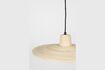 Miniatura Lampada a sospensione Balance in rattan beige 8