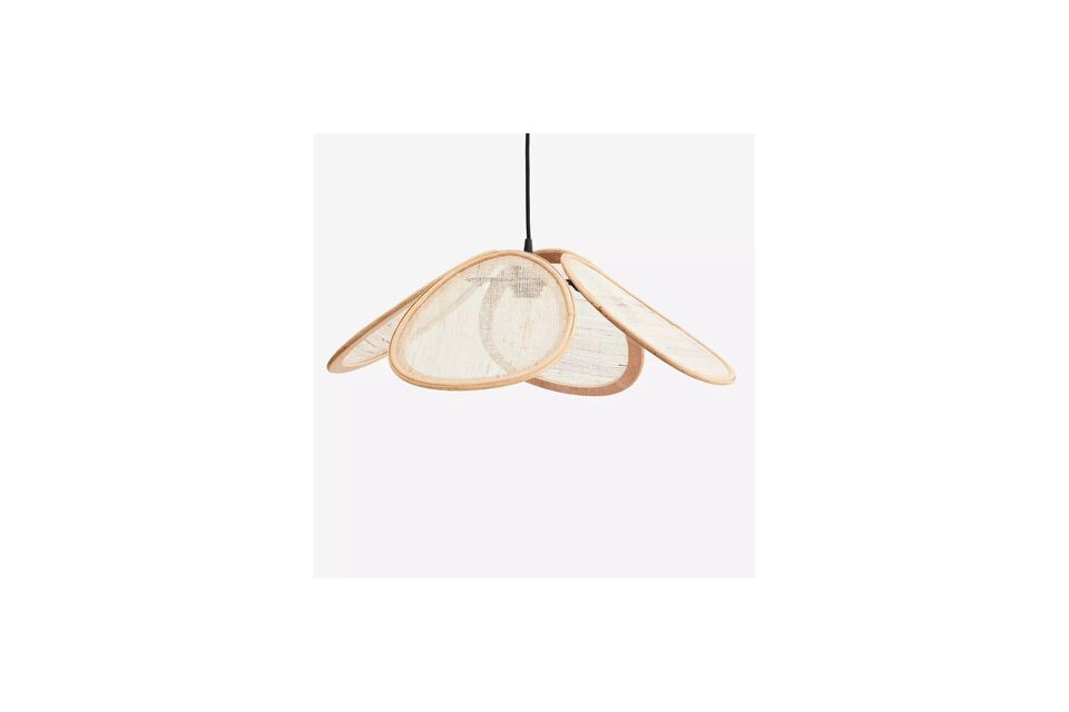 Lampada da soffitto in rattan Linen Madam Stoltz