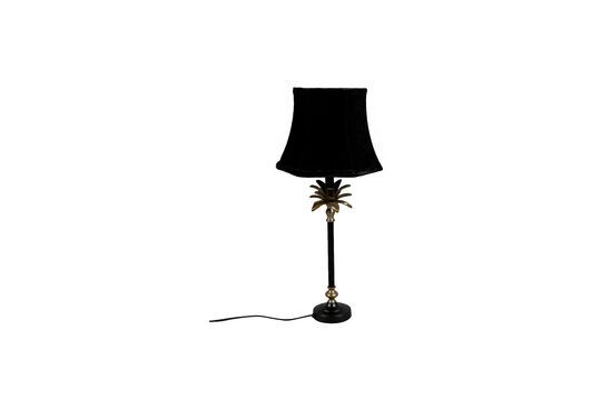 Lampada da tavolo Cresta in alluminio nero