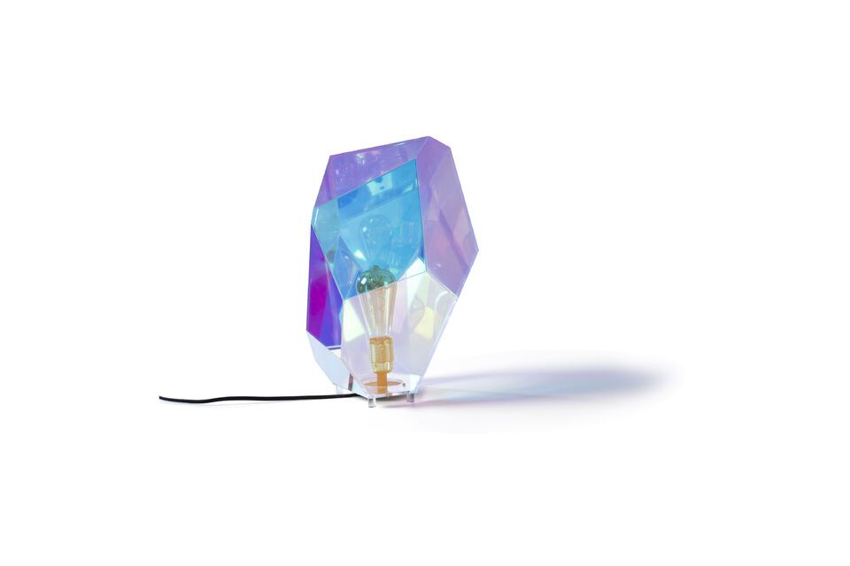 Lampada da tavolo in ferro multicolore Diamond Bold Monkey