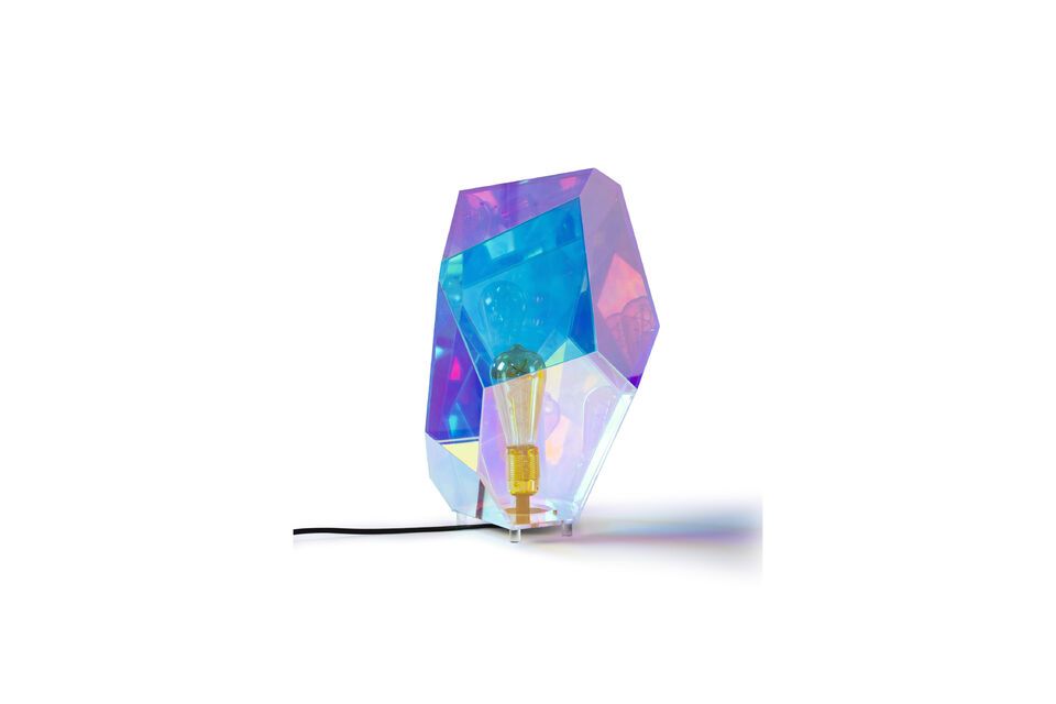 Lampada da tavolo in ferro multicolore Diamond - 6