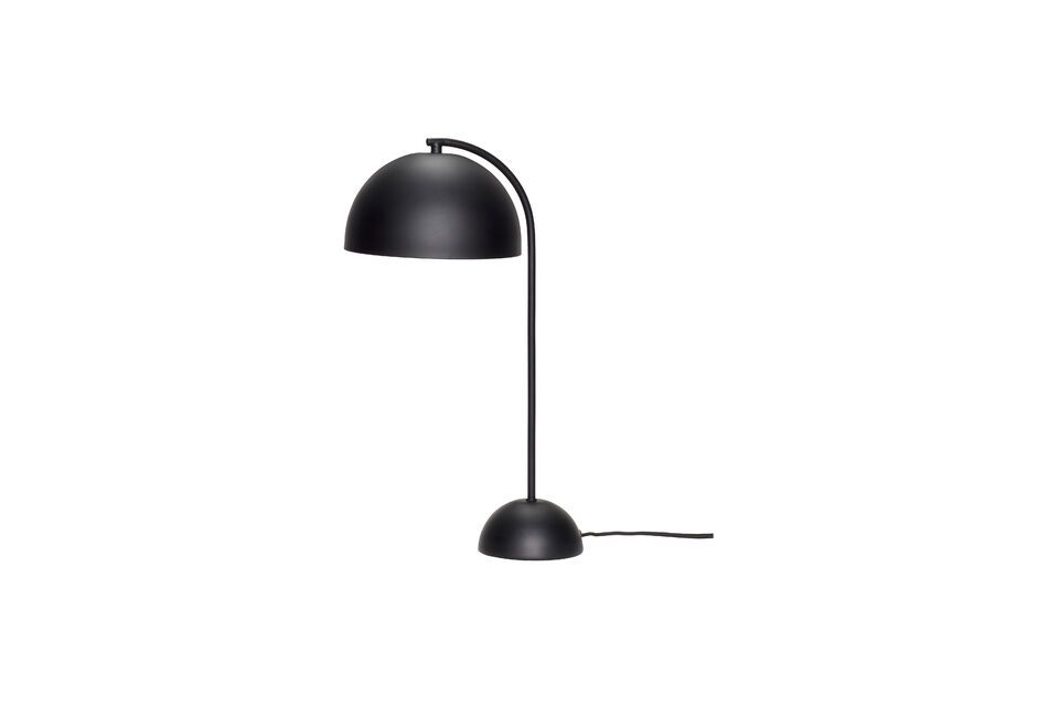 Lampada da tavolo in metallo nero Form Hübsch