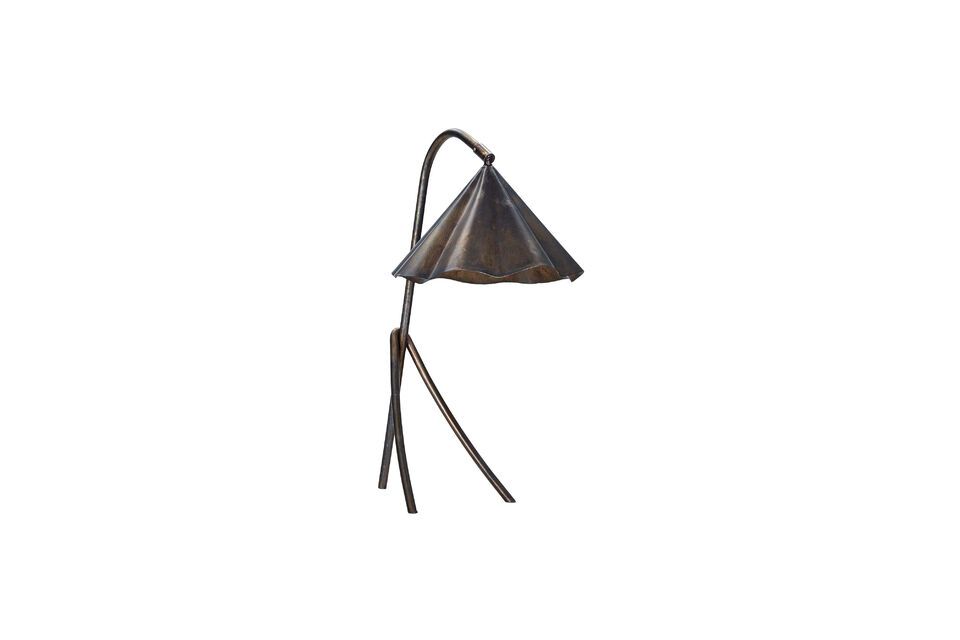 Lampada da tavolo in ottone marrone Flola House Doctor