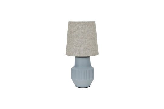 Lampada da tavolo Noam in ceramica azzurra