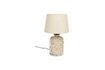 Miniatura Lampada da tavolo Russel in ceramica beige 9