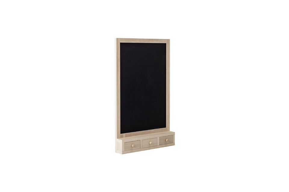 Lavagna su legno beige Higma Bloomingville