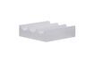 Miniatura Organizer in cristallo bianco Wave 1