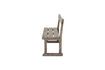 Miniatura Panchina Portland in pino riciclato beige 7