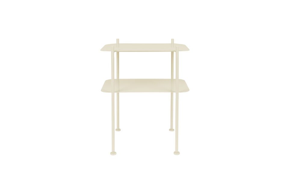 Piccola console in ferro River beige Zuiver