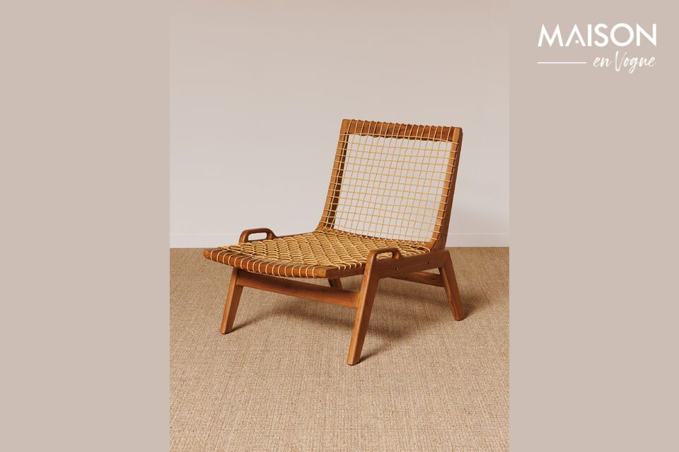 Poltrona Glasgow in teak beige Chehoma