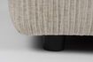 Miniatura Pouf Hunter a 1 posto in tessuto beige 9