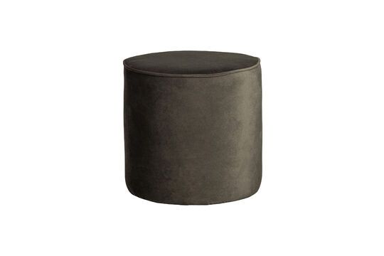 Pouf nero in tufo grande cerchio rotondo pouf in velluto cuscino da  pavimento cuscino sedile del soggiorno -  Italia