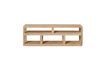 Miniatura Scaffale basso Jill in legno chiaro 5