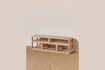 Miniatura Scaffale basso Jill in legno chiaro 2