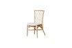 Miniatura Sedia in rattan beige Croisillons 5